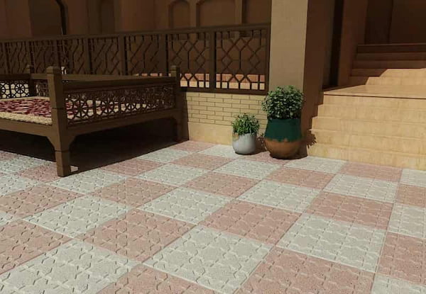 تصویر 2 از خرید و فروش موزاییک پرسی حیاط با شرایط فوق العاده